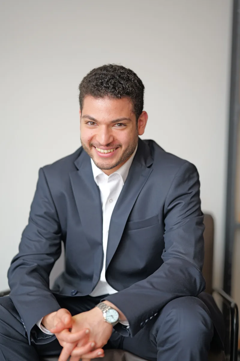 Porträt von Ahmed Kaddour.